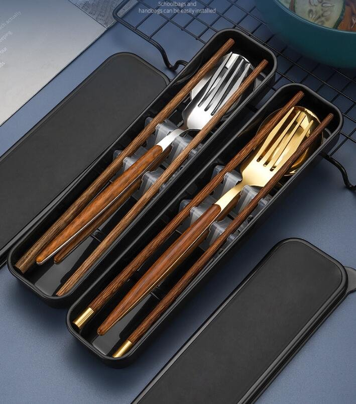 Featured image for 'Portable Stainless Steel Cutlery Set Elegant, Durable & Travel-Friendly'